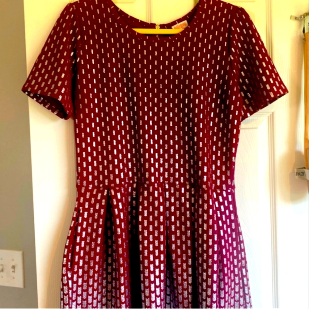 Ombre ❤️ Dipped LuLaRoe Amelia dress 2XL